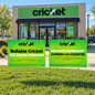 Cricket Home Internet Promotional Yard Sign